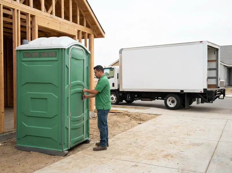 Construction Site Restroom Rental in Fresno, CA