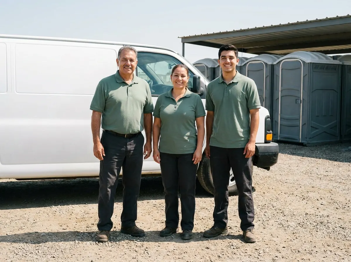 Platinum Portable Toilet Supplier portable toilet supplier team in Fresno, CA